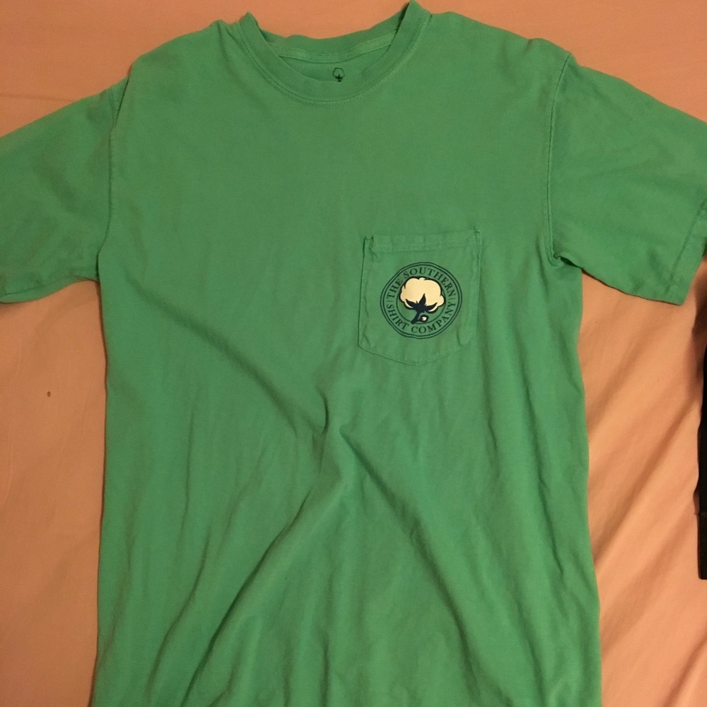The southern shirt co green t shirt